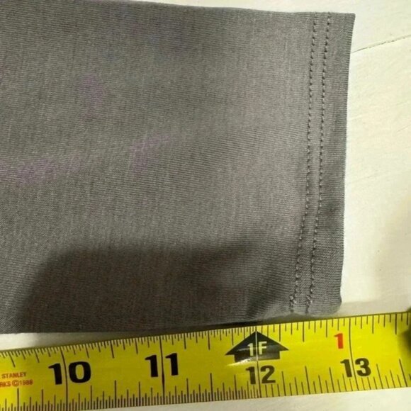 Anthropologie Threads 4 Thought grey fitted long sleeve midi dress size small - Picture 6 of 8